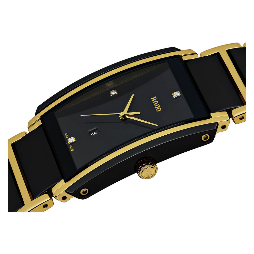 Rado Integral Diamonds 31mm Black Dial Ceramic Bracelet Watch image number 2