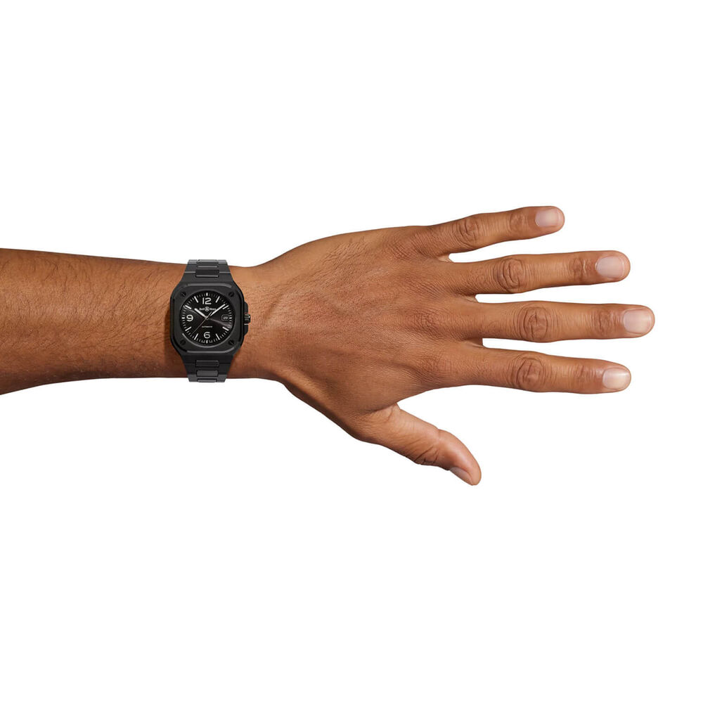 Bell & Ross BR 05 41mm Black Dial Ceramic Bracelet Watch image number 7