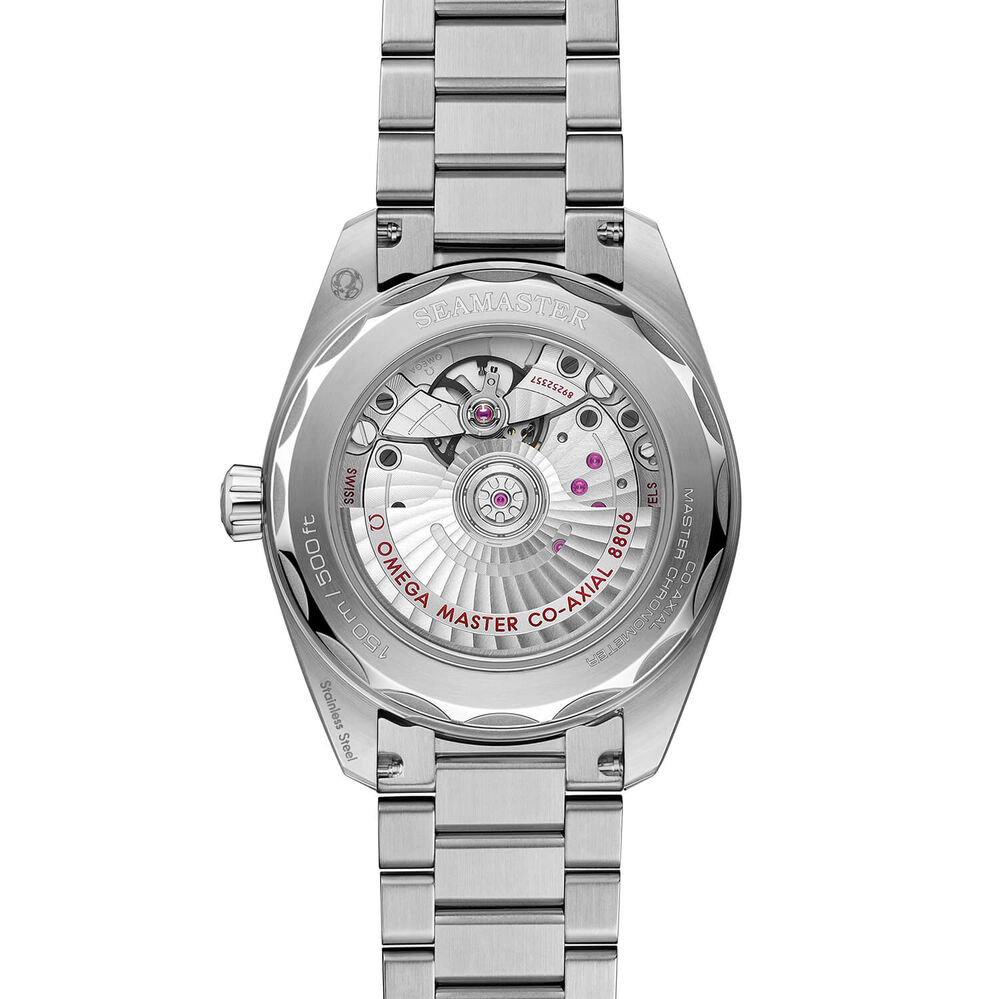 OMEGA Seamaster Railmaster 38mm Brown Dial Steel Bracelet Watch image number 2