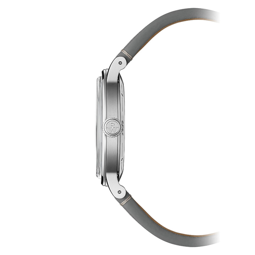 Raymond Weil Millesime 39.5mm Silver Dial Leather Strap Watch image number 3