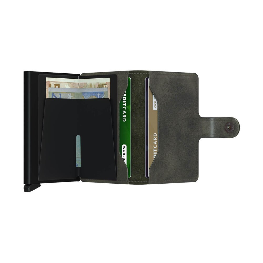 Secrid Vintage Olive Black Miniwallet image number 2