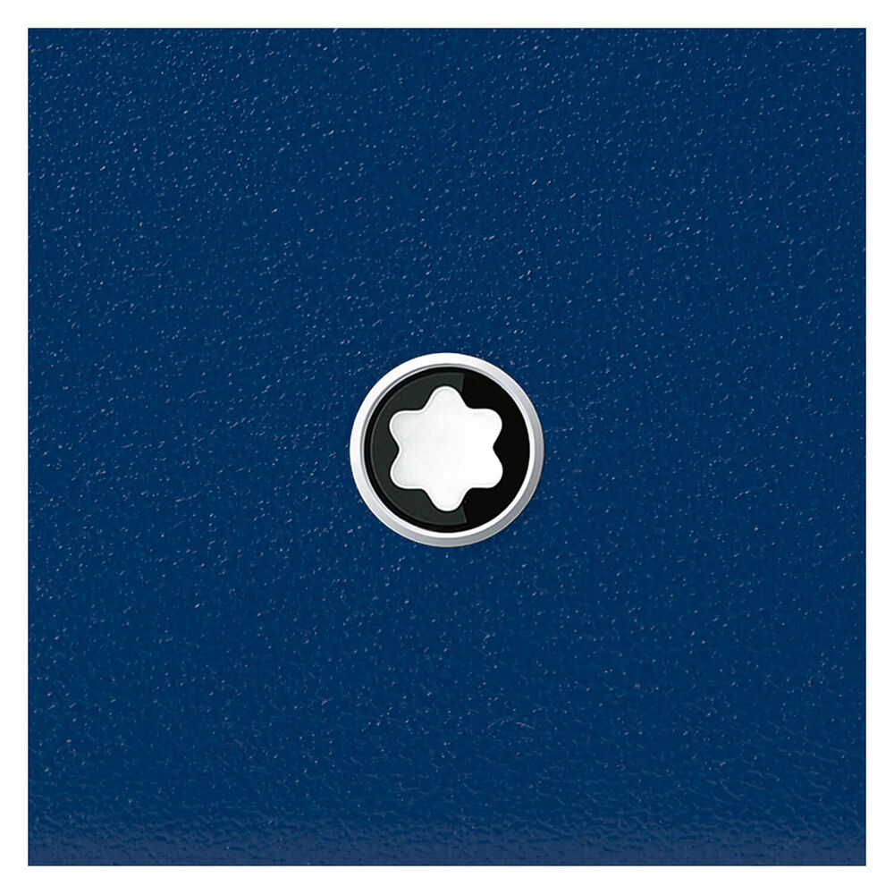 Montblanc Meisterstück Blue Leather 3cc Card Holder