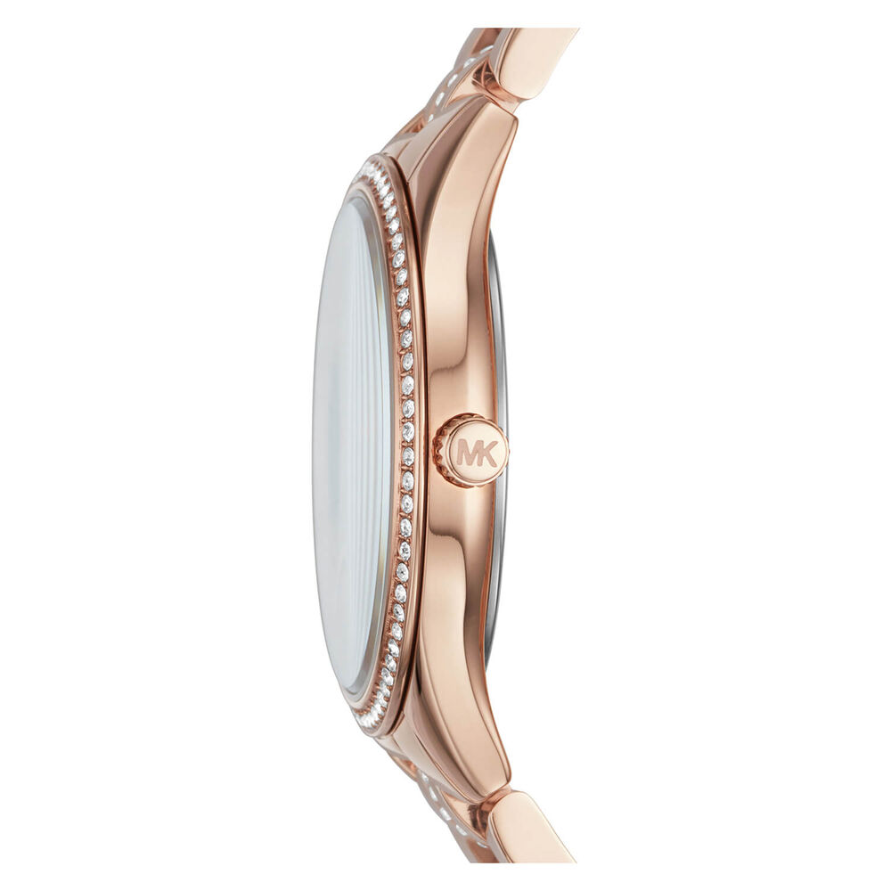 Michael Kors Lauryn White Dial Ladies Watch image number 1