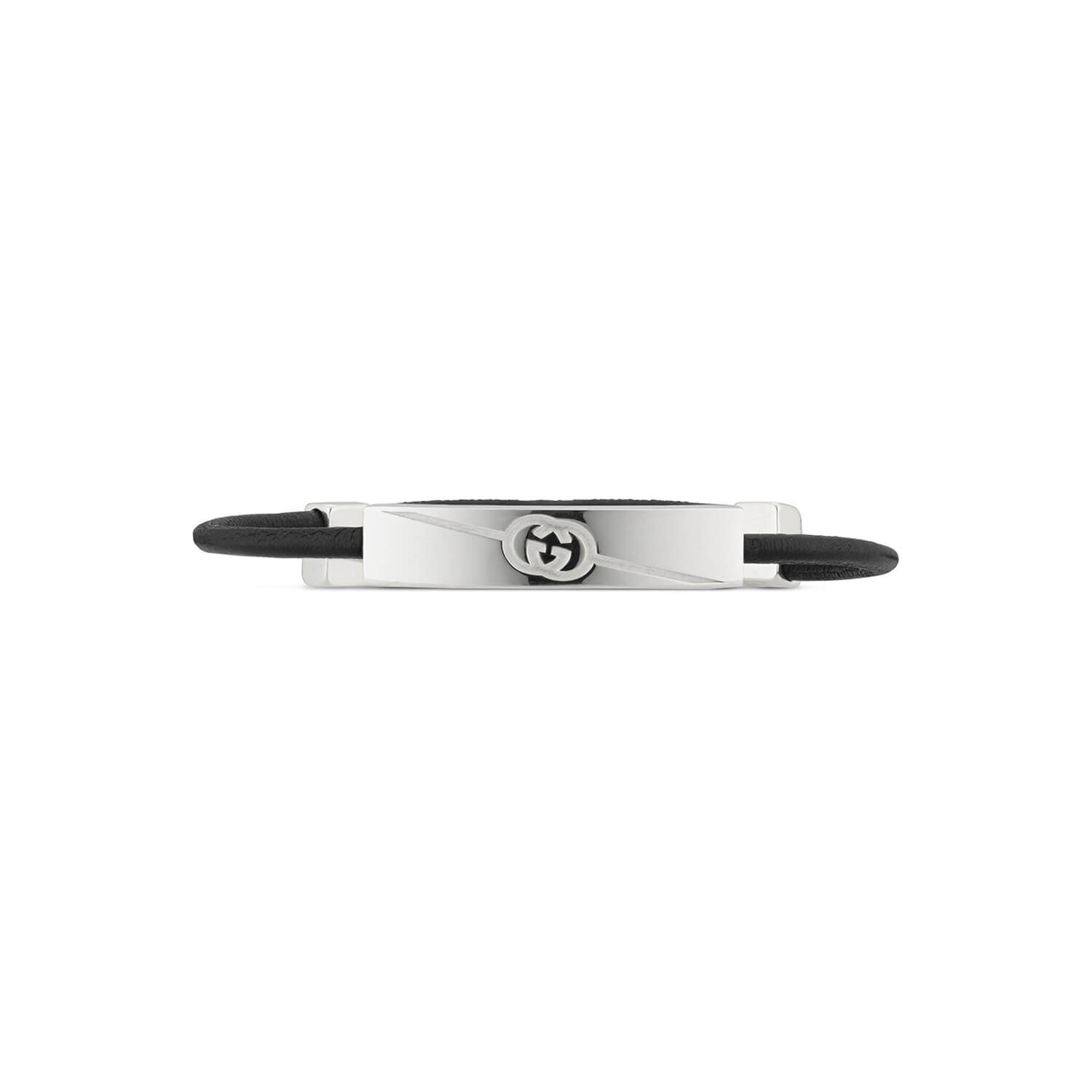 Gucci Interlocking G Leather Bracelet
