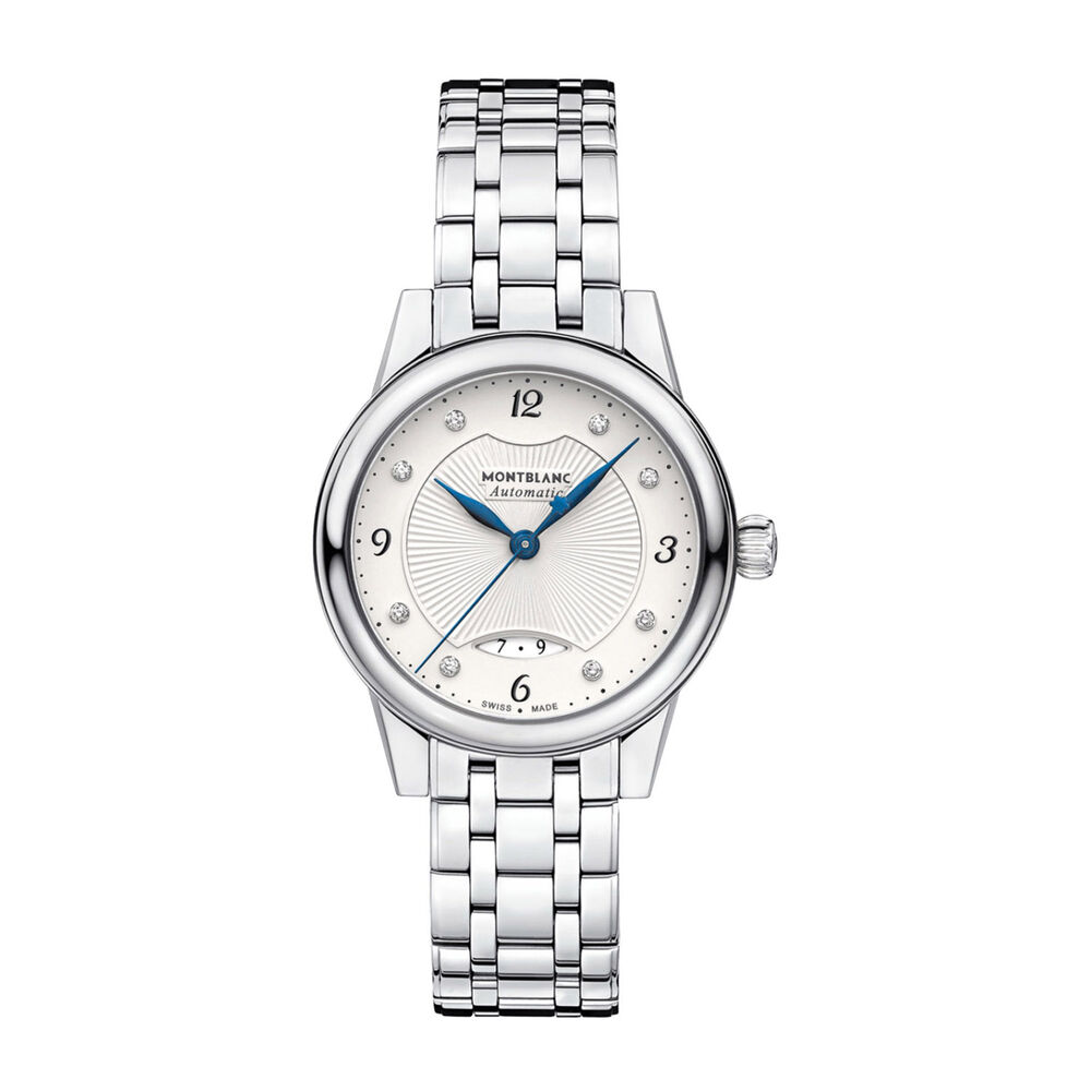 Montblanc Boheme White Diamond Dial Steel Bracelet Ladies' Watch