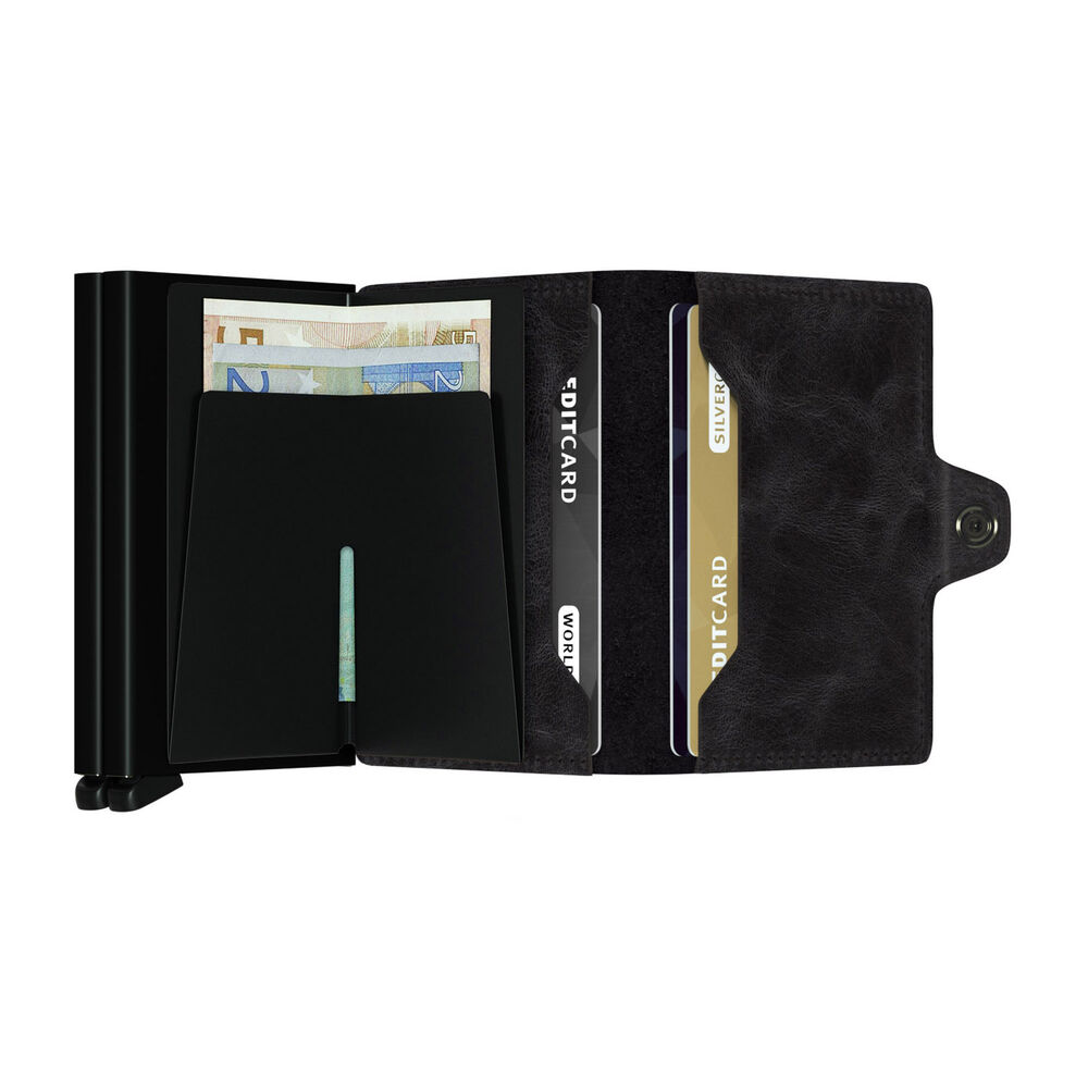 Secrid Vintage Black Leather Twinwallet image number 2
