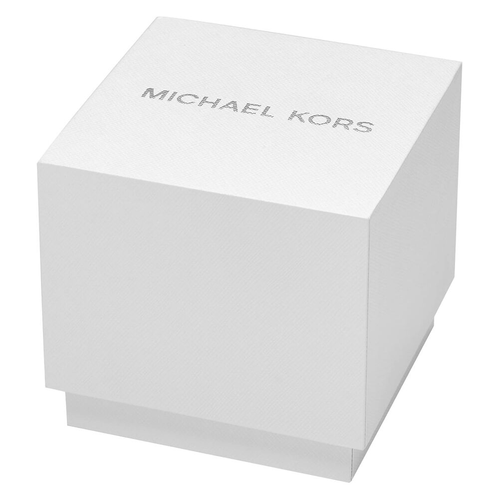 Michael Kors Harlowe 38mm Silver Crystal Dial & Bezel Bracelet Watch image number 4