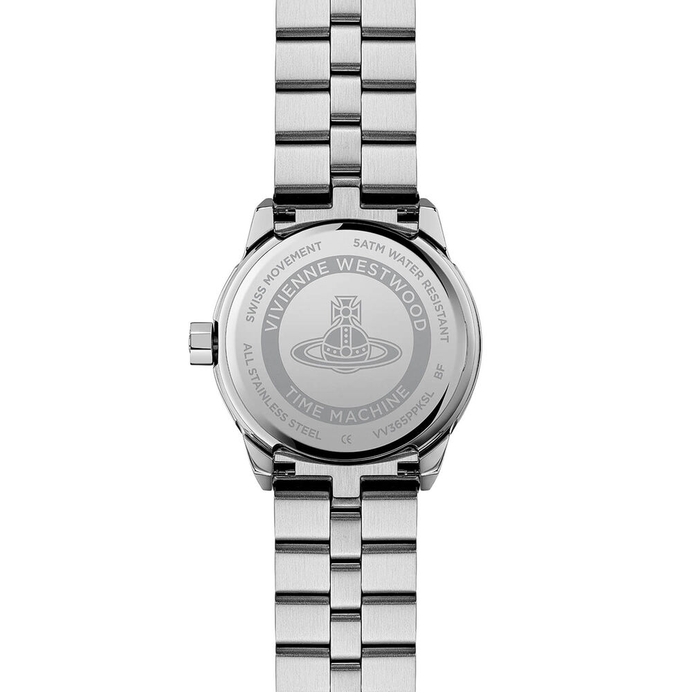 Vivienne Westwood Trellick 30mm Pink Dial Steel Bracelet Watch