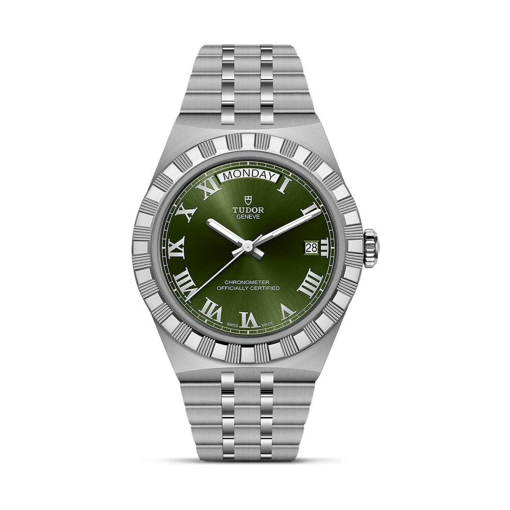 TUDOR Royal 40mm Green Dial Stainless Steel Bracelet Watch