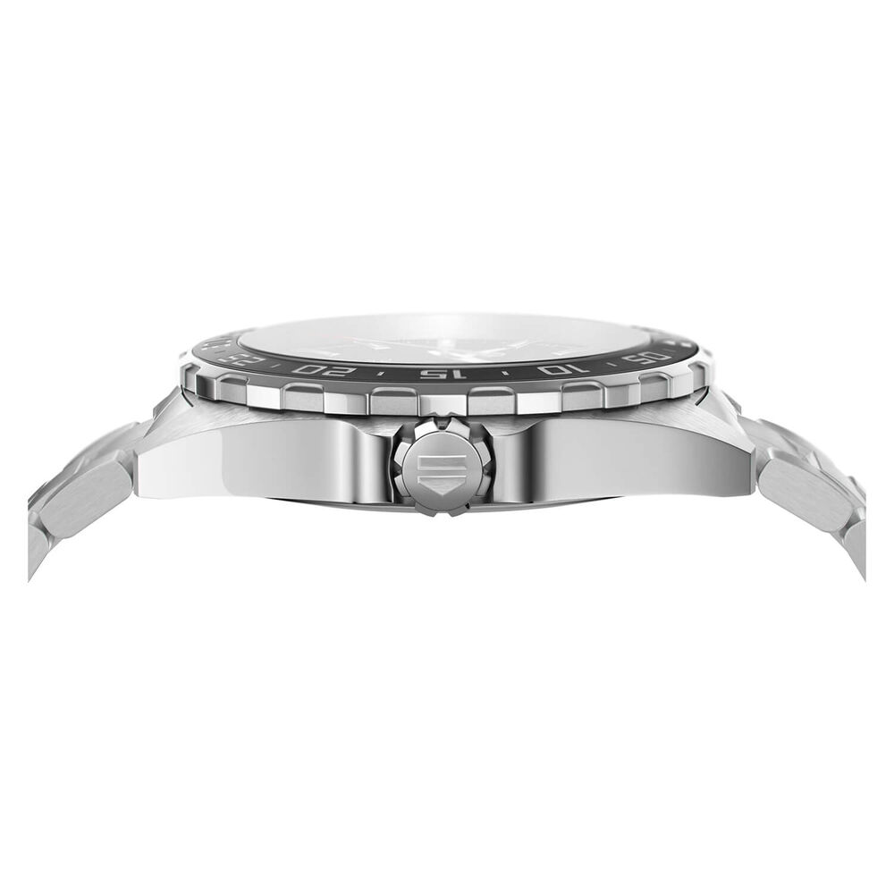 TAG Heuer Formula 1 Date 43mm Black Dial Ceramic Bezel Stainless Steel Bracelet Watch image number 1