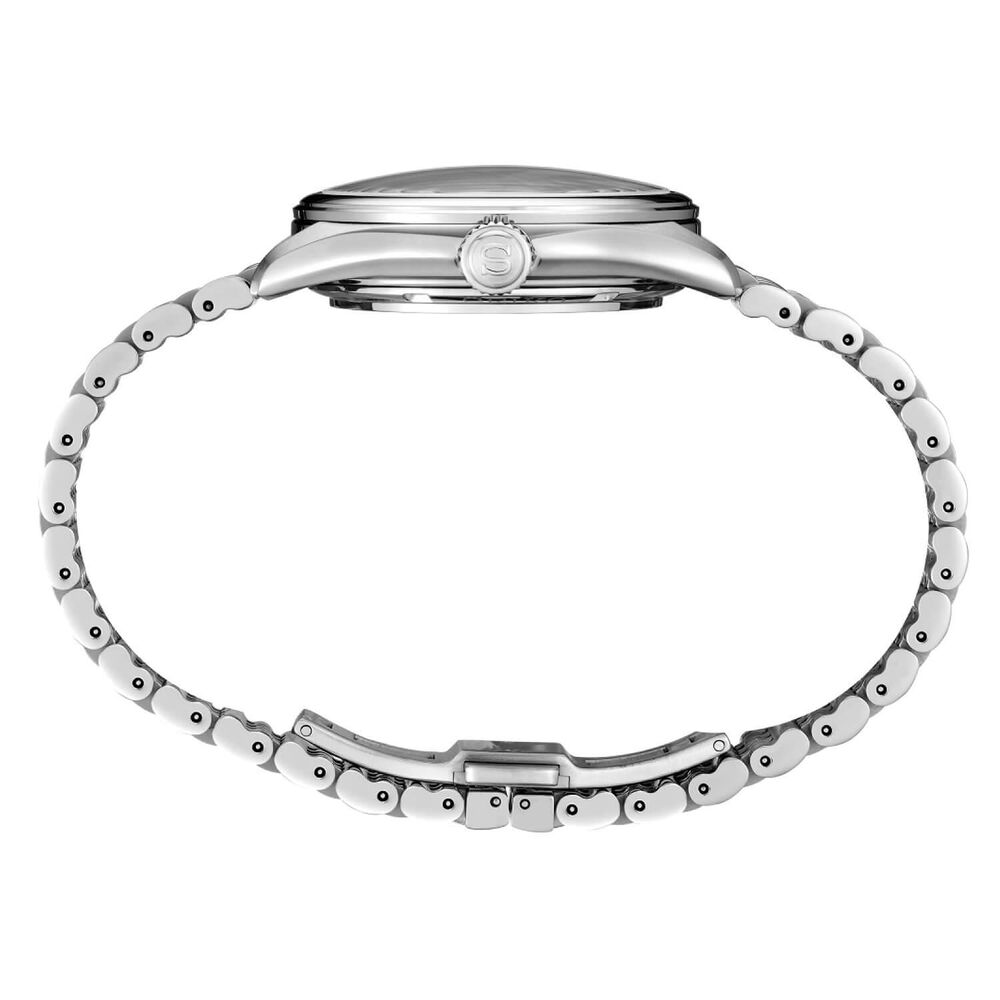 Seiko Presage Classic Series 'Sumi-iro' Open Heart 40mm Black Dial Steel Bracelet Watch image number 7