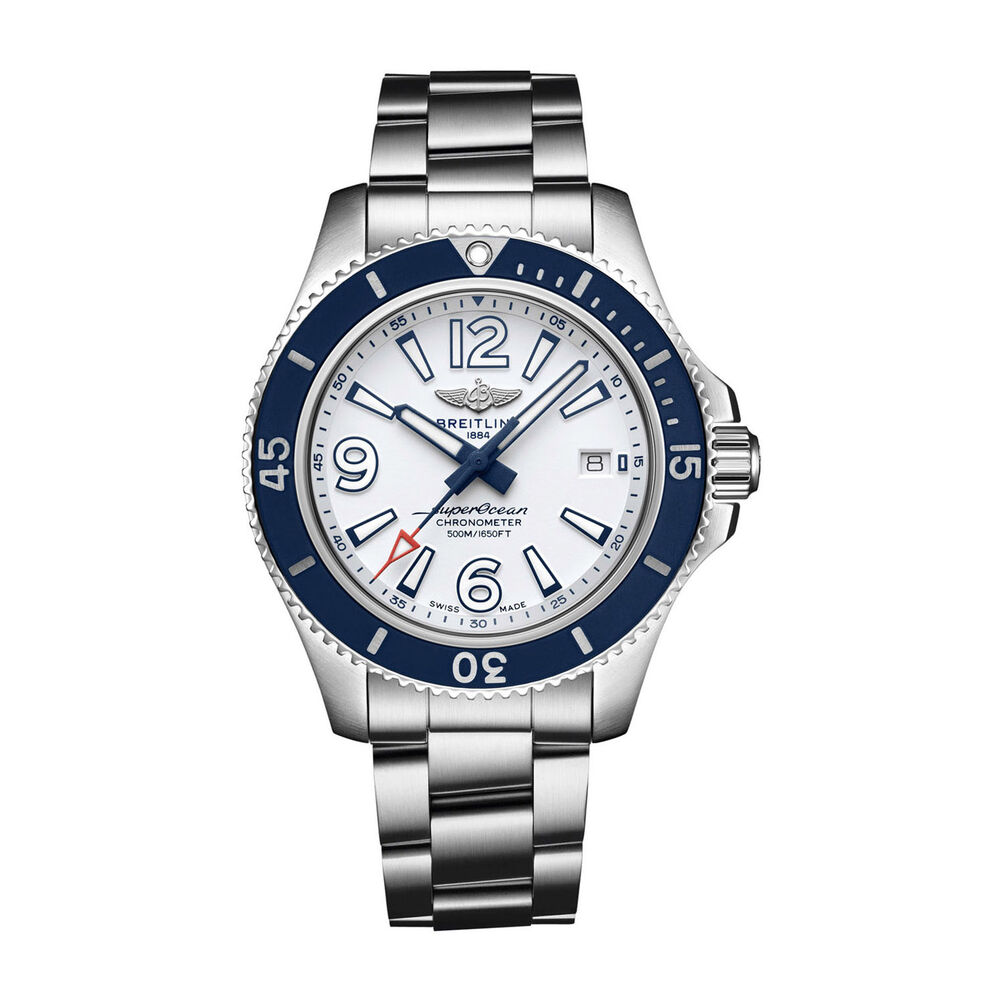 Breitling Superocean White Dial & Steel Bracelet Automatic 42mm Watch