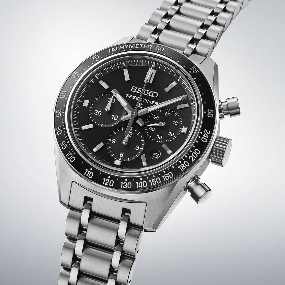 Seiko Prospex Speedtimer ‘Maximum Precision’ 8R Mechanical Chronograph 42mm Dial Bracelet Watch image number 3