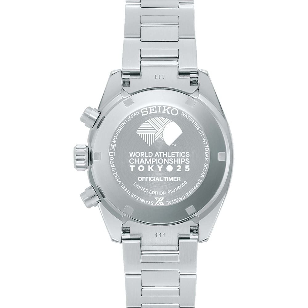Seiko Prospex Speedtimer 2025 Tokyo World Athletics Championships Edition Edo Purple Watch image number 5
