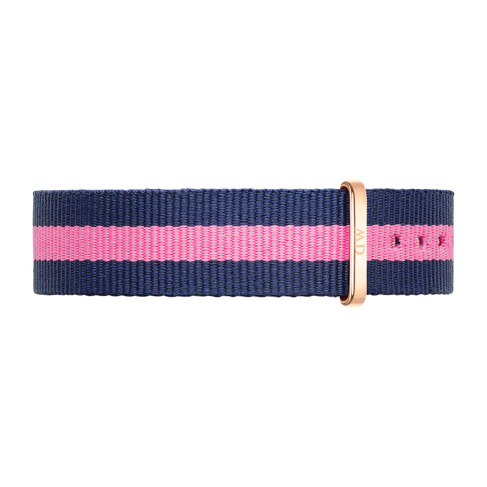 Daniel Wellington Winchester 18mm Pink and Navy NATO Strap