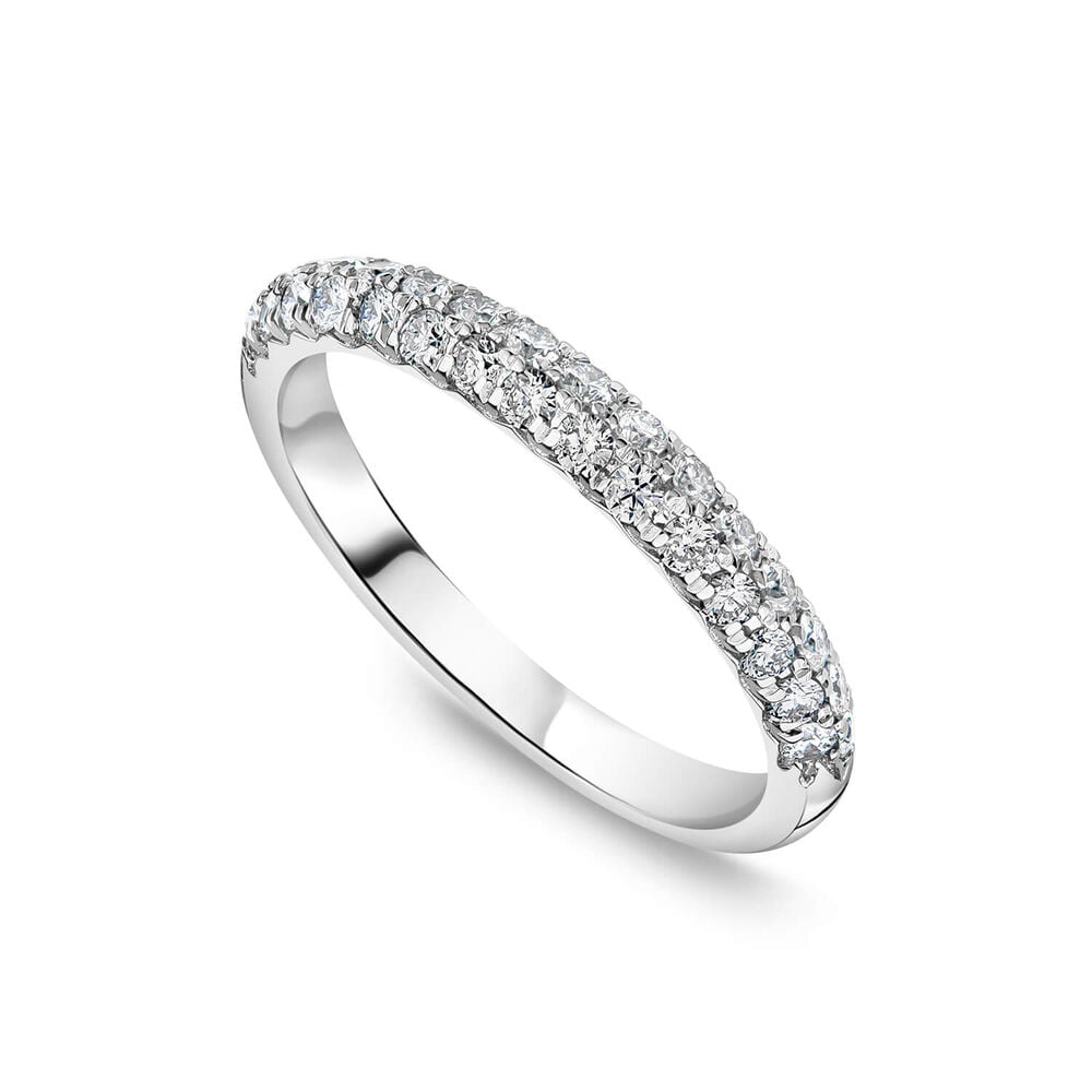 18ct White Gold 0.50ct Diamond Ring
