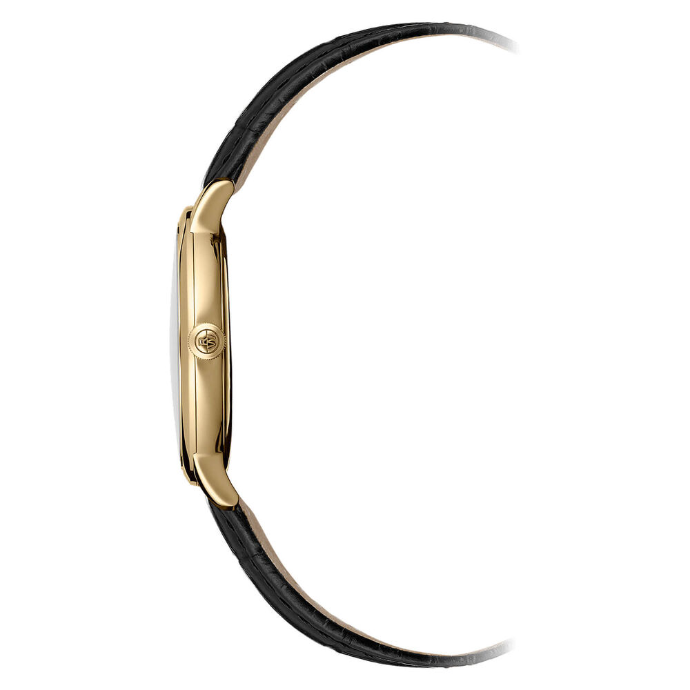 Raymond Weil Toccata 39mm White Roman Numerals Dial Yellow Gold PVD Case Watch image number 1