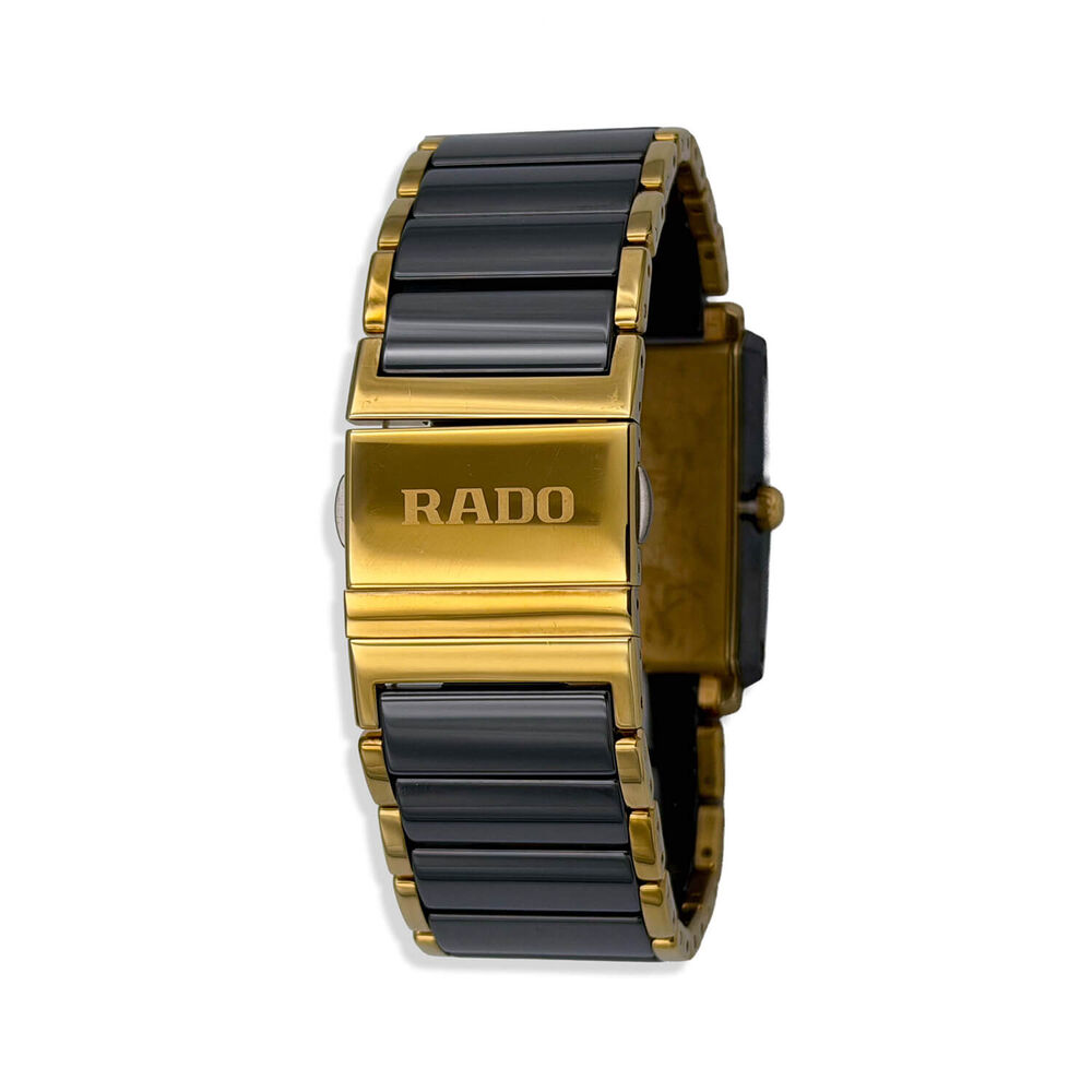 Pre-Owned Rado Integral Diamonds 31mm Black Dial Ceramic Bracelet Watch