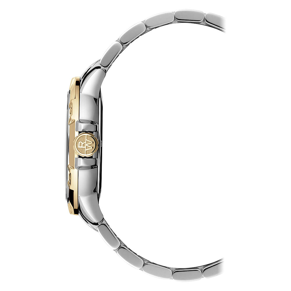 Raymond Weil Tango Classic 41mm White Dial Two-Tone Steel Bracelet Watch image number 2