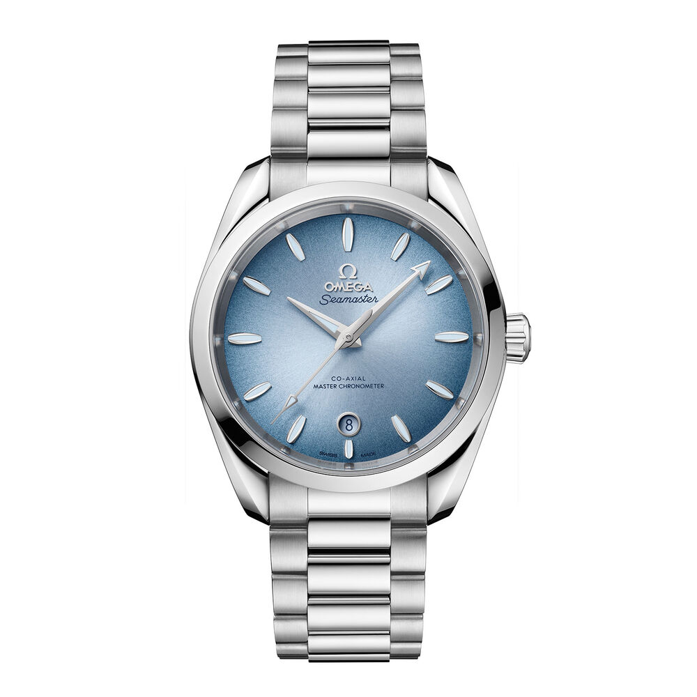 OMEGA Seamaster Aqua Terra 150M 38mm Summer Blue Dial Bracelet Watch image number 0