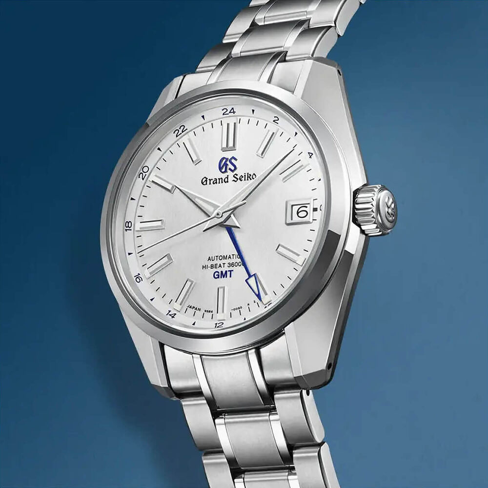 Grand Seiko Heritage Mechanical Hi-Beat GMT 44GS Anniversary Edition Titanium Bracelet Watch image number 2
