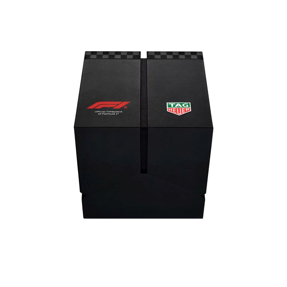 TAG Heuer Connected Calibre E5 x Formula 1 Edition 45mm Dial Black Rubber Strap Watch