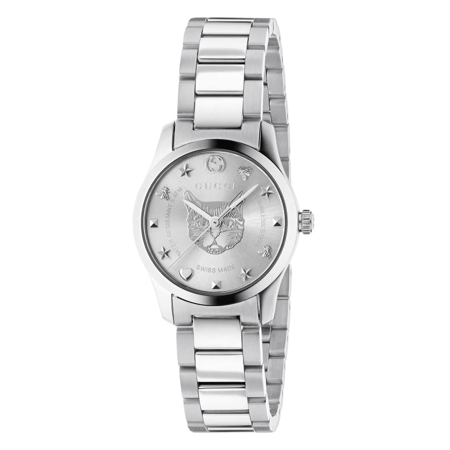 Gucci cat hot sale watch ladies