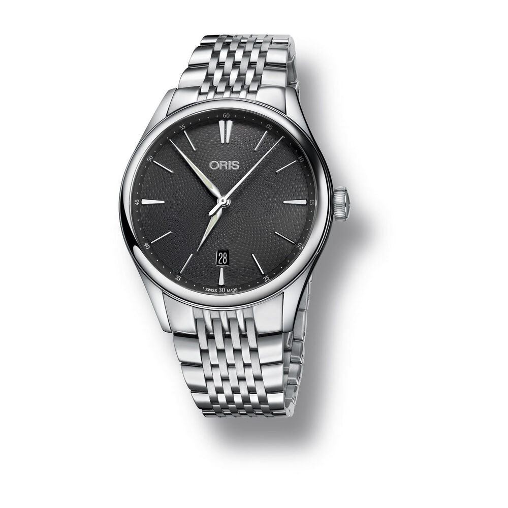 Oris Artelier Date men's automatic stainless steel watch
