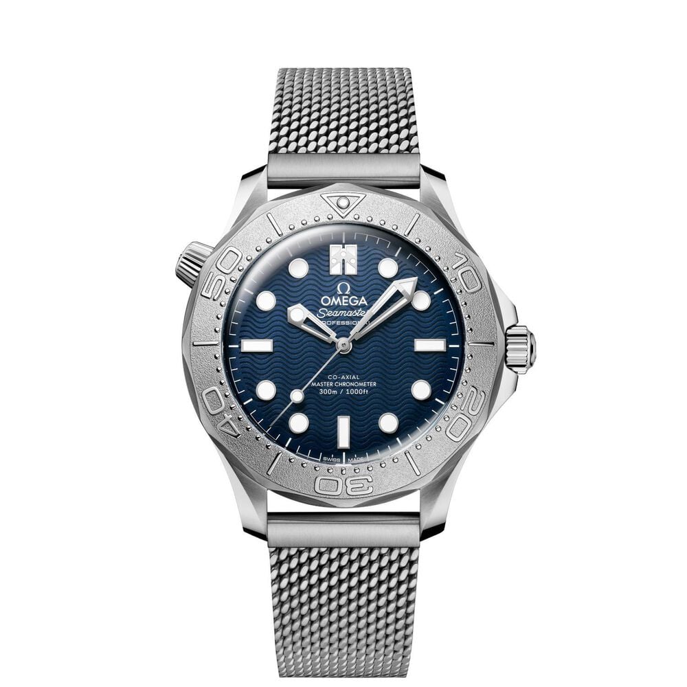 OMEGA Seamaster Diver 300M "James Bond" 42mm Blue Dial Stainless Steel Bracelet Watch