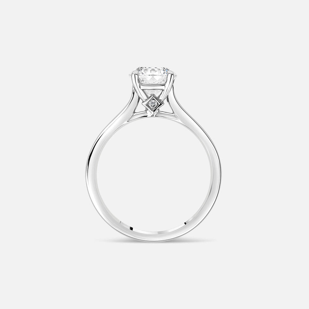 Born NOVA Platinum 1.50ct Round Lab Grown Diamond Solitaire Ring