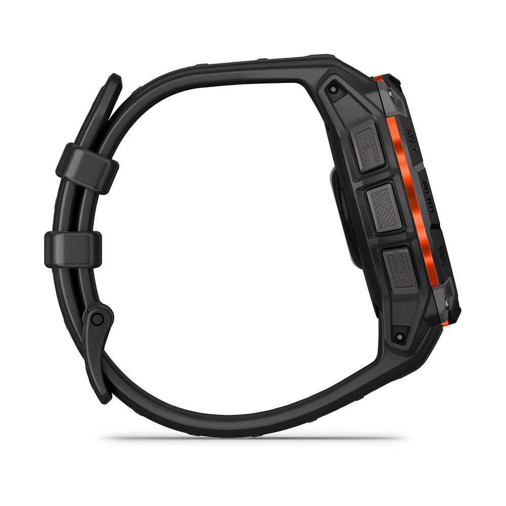 Garmin Instinct 3 Solar 45mm Black Bezel & Silicon Strap Watch image number 9