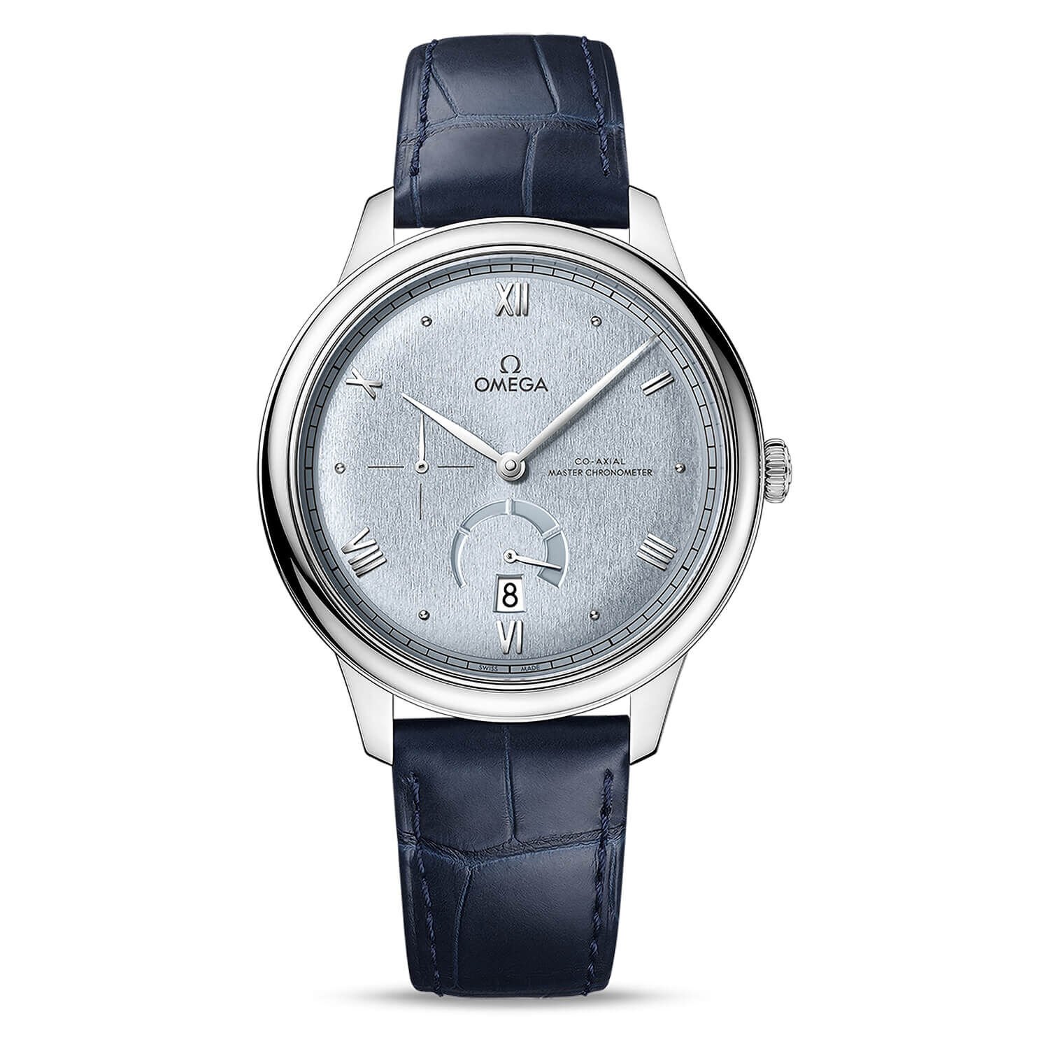 Omega de ville cheap prestige blue dial