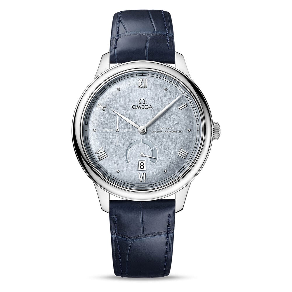 OMEGA De Ville Prestige Co-Axial Master Chronometer Power Reserve 41mm Blue Dial Strap Watch image number 0