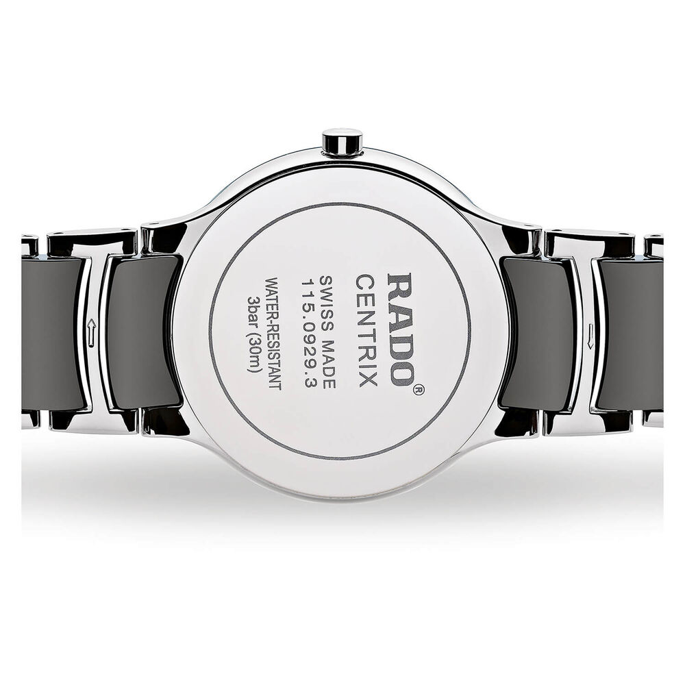 Pre-Owned Rado Centrix 38 mm Grey Dial Ceramic Bracelet Watch image number 2