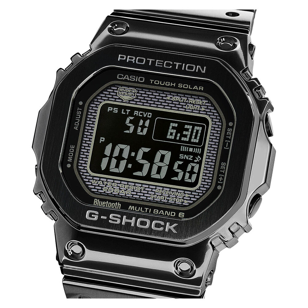 Casio G-Shock 35th Anniversary Digital Solar All Black PVD Case Watch image number 3