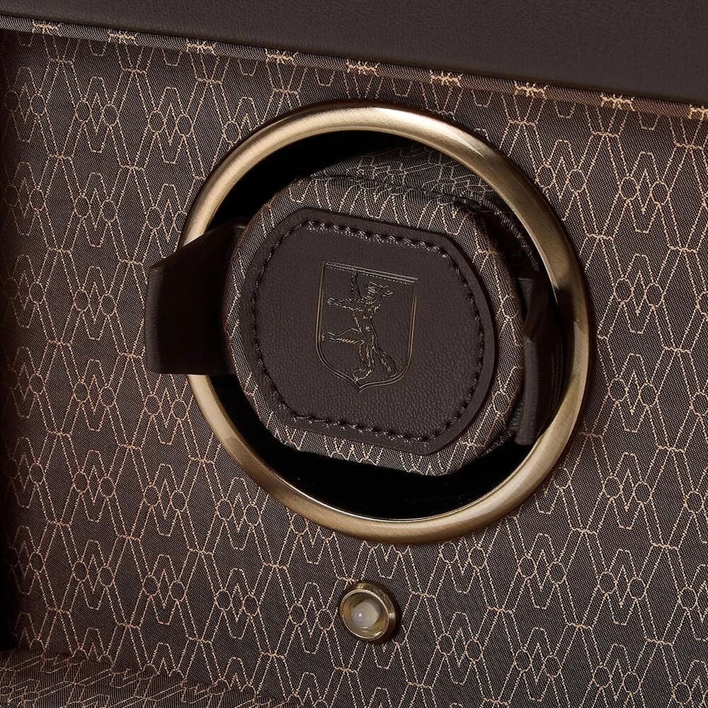 WOLF Earth Single Watch Winder Coffee