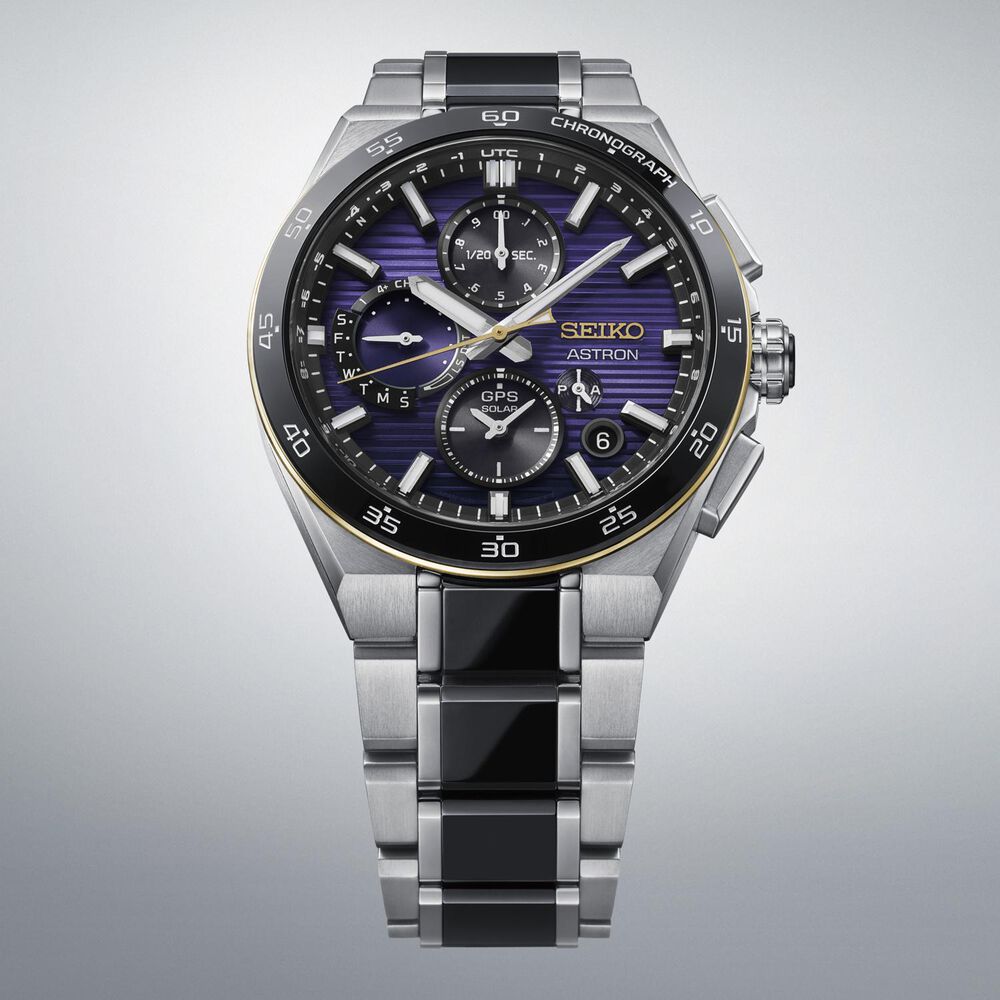 Seiko 145th Anniversary Astron GPS Solar Limited Edition Edo Purple Watch