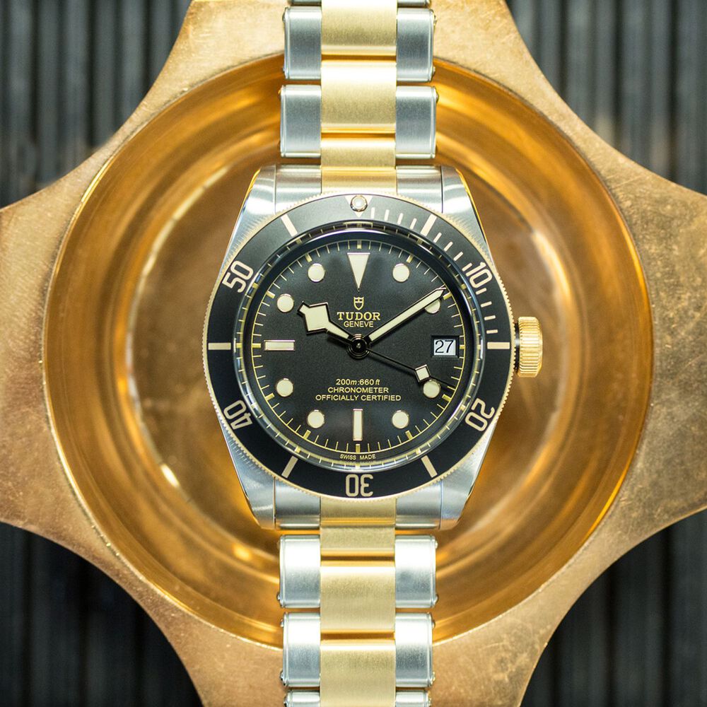 TUDOR Black Bay S&G Steel and Gold Bracelet Men's Watch image number 5