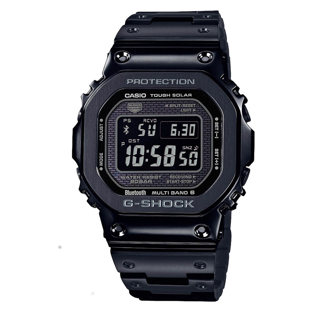 Casio G-Shock 35th Anniversary Digital Solar All Black PVD Case Watch image number 0