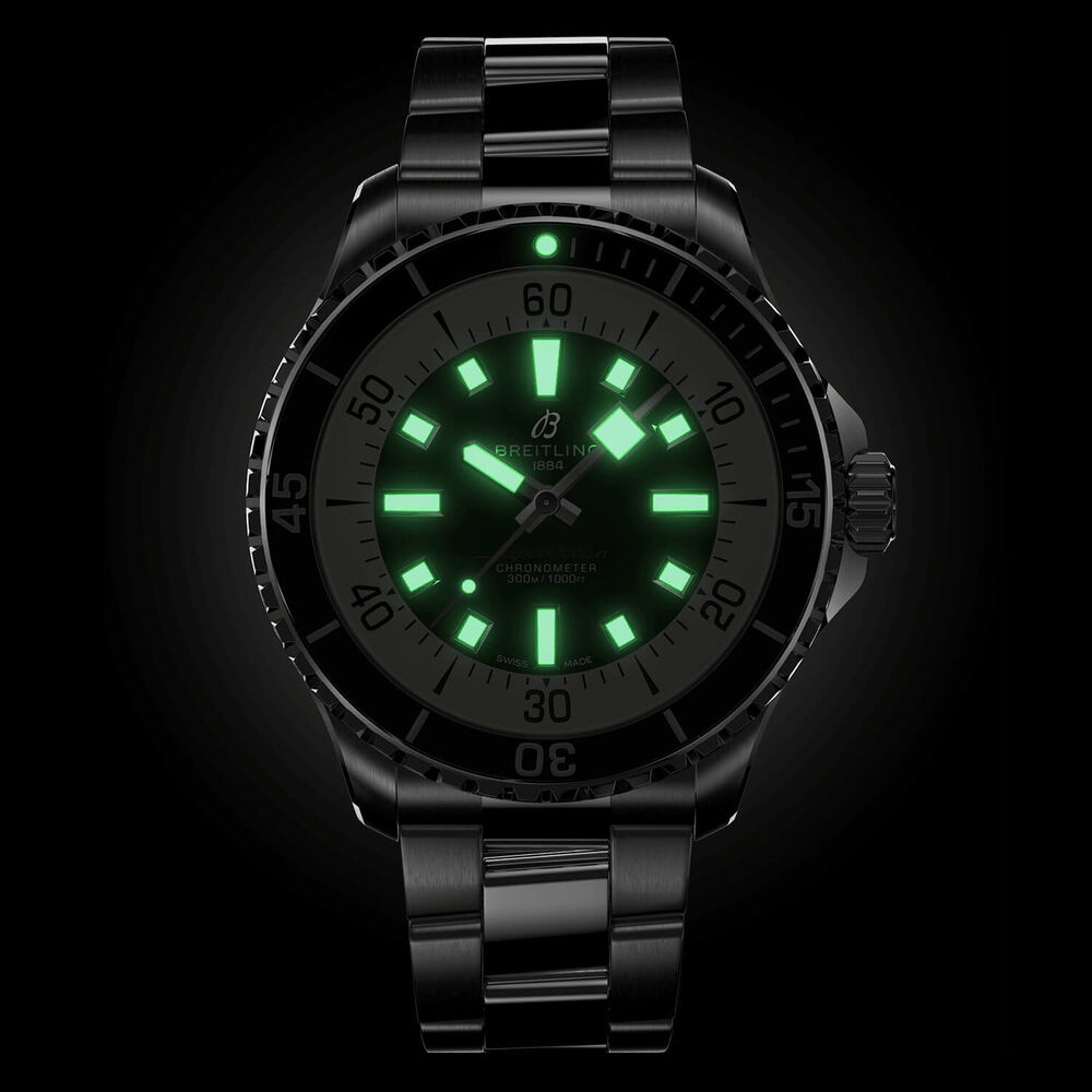 Breitling Superocean Automatic 44 Black Dial Bracelet Watch image number 5