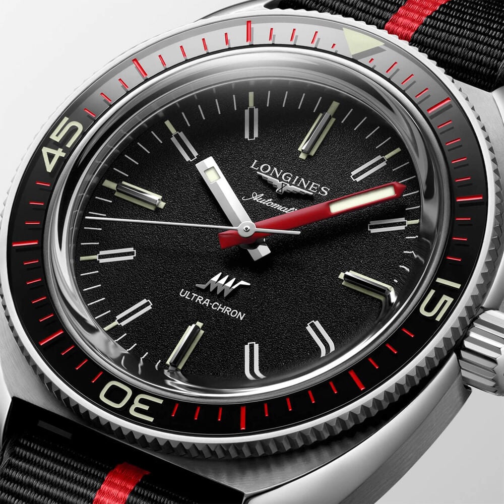 Longines Ultra - Chron Box Edition 43mm Black Dial Watch image number 2