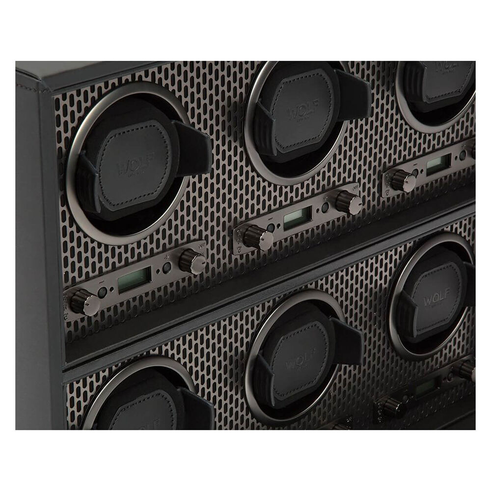 WOLF AXIS 6pc Powder Coat Watch Winder