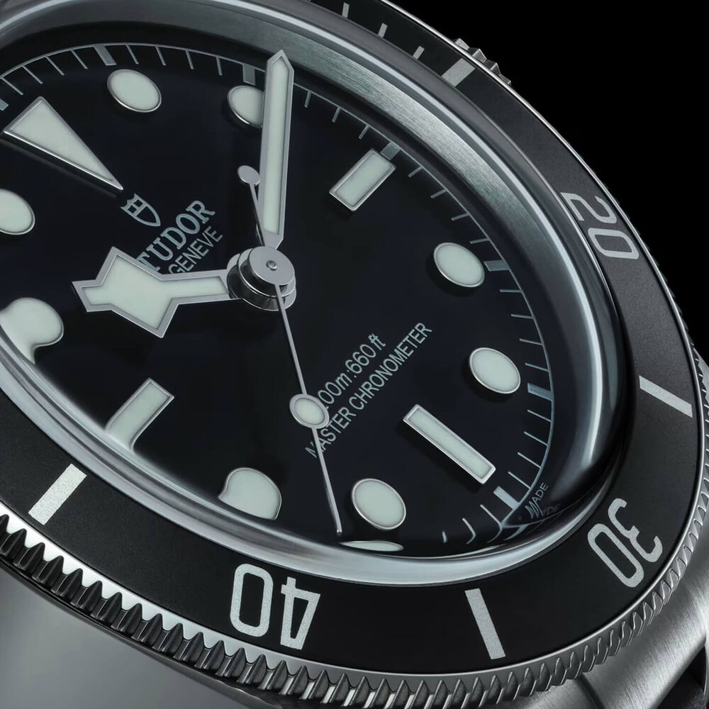 TUDOR Black Bay 41 Black Dial & Bezel Rubber Strap Watch image number 5