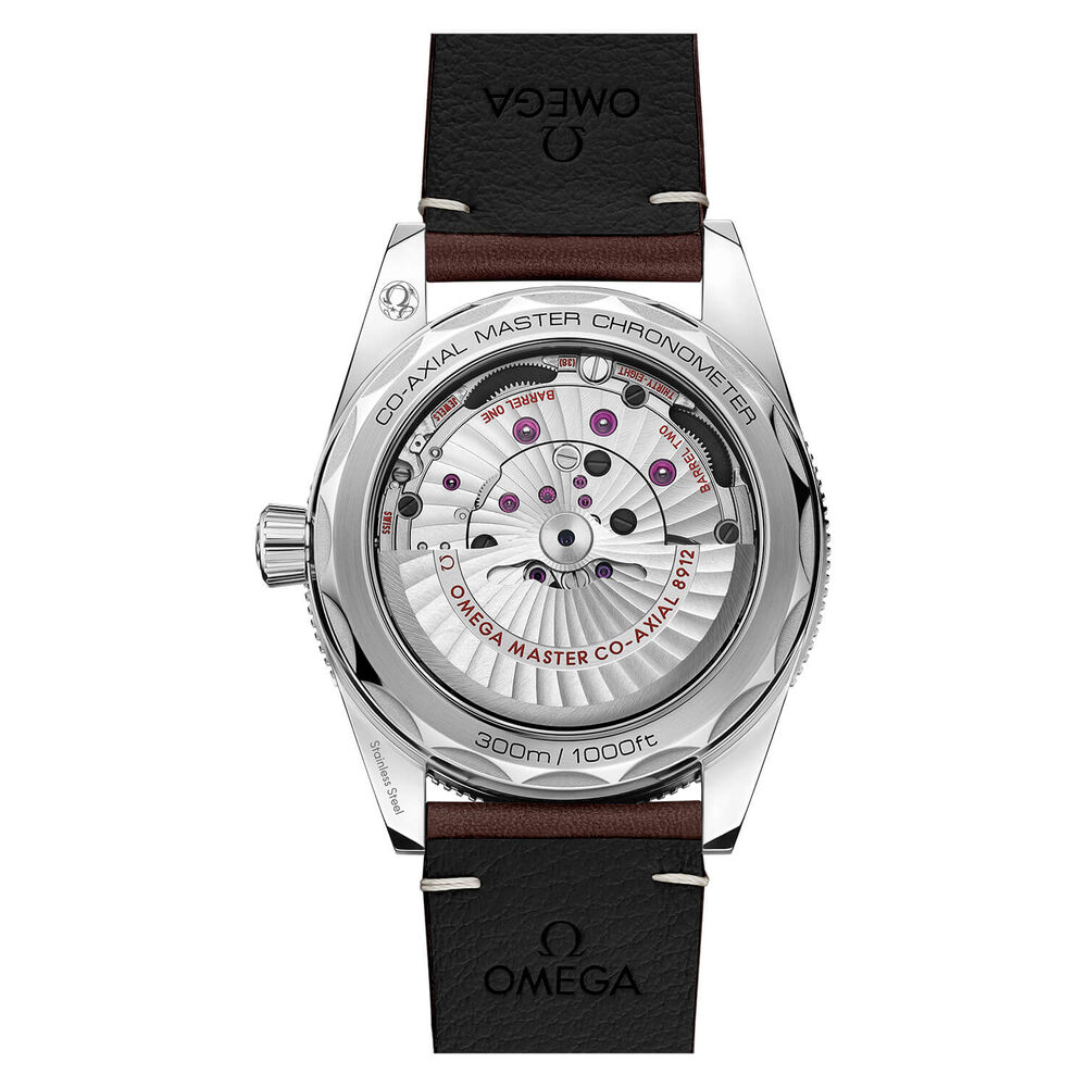 OMEGA Seamaster 300m 41mm Dial Rose Gold Index Bezel Steel Case Strap Watch image number 1
