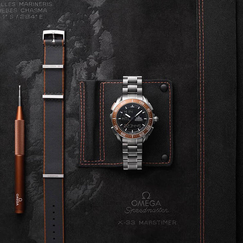 OMEGA Speedmaster X-33 Marstimer Chronograph 45mm Black Dial Watch image number 3