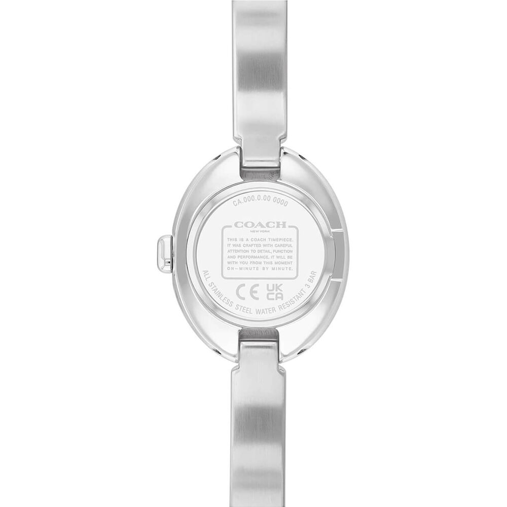 Coach Sammy 22mm Silver Dial Stainless Steel Bracelet Watch