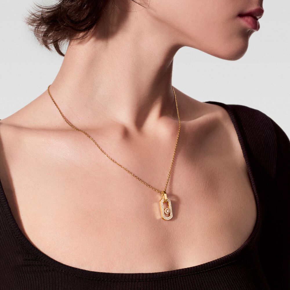 Messika So Move 18ct Yellow Gold 0.55ct Diamond Necklace