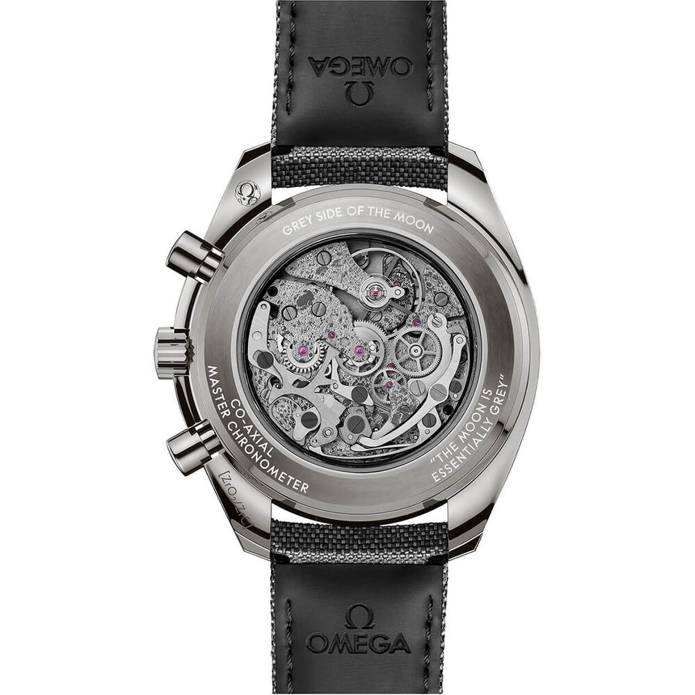 OMEGA Speedmaster Grey Side of The Moon 44.25mm Grey Ceramic Case Fabric Strap Watch image number 2