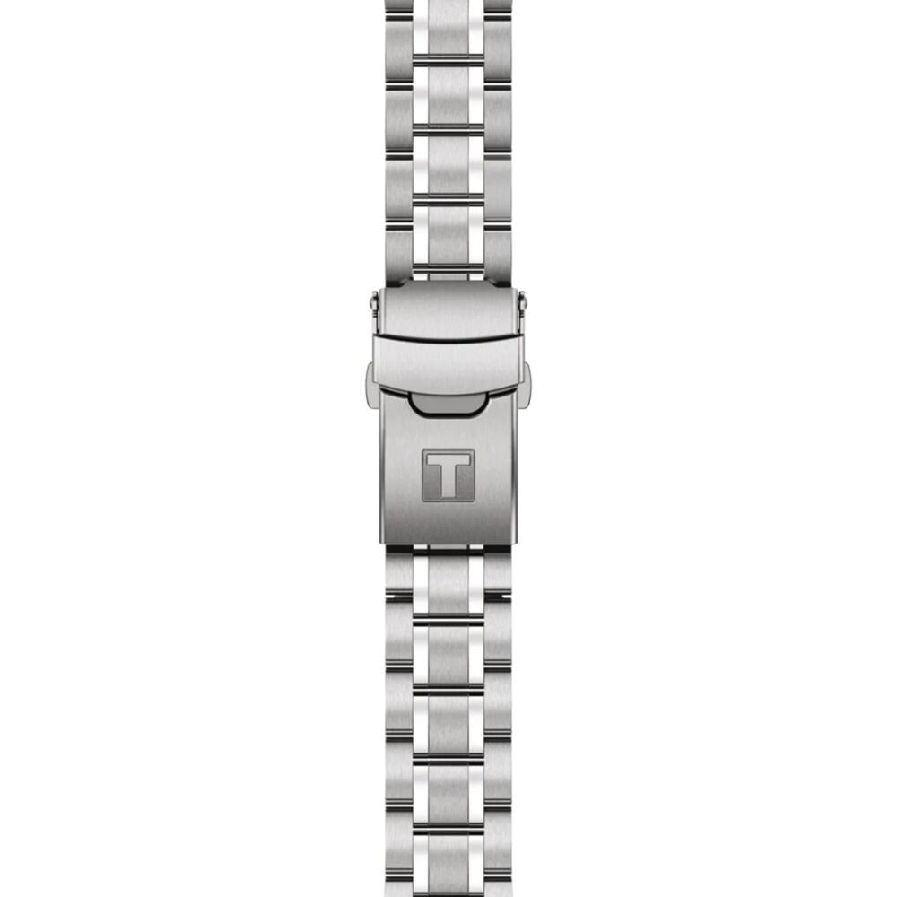 Tissot Seastar 1000 Quartz Chronograph 38mm Black Dial Steel Bracelet Watch image number 4