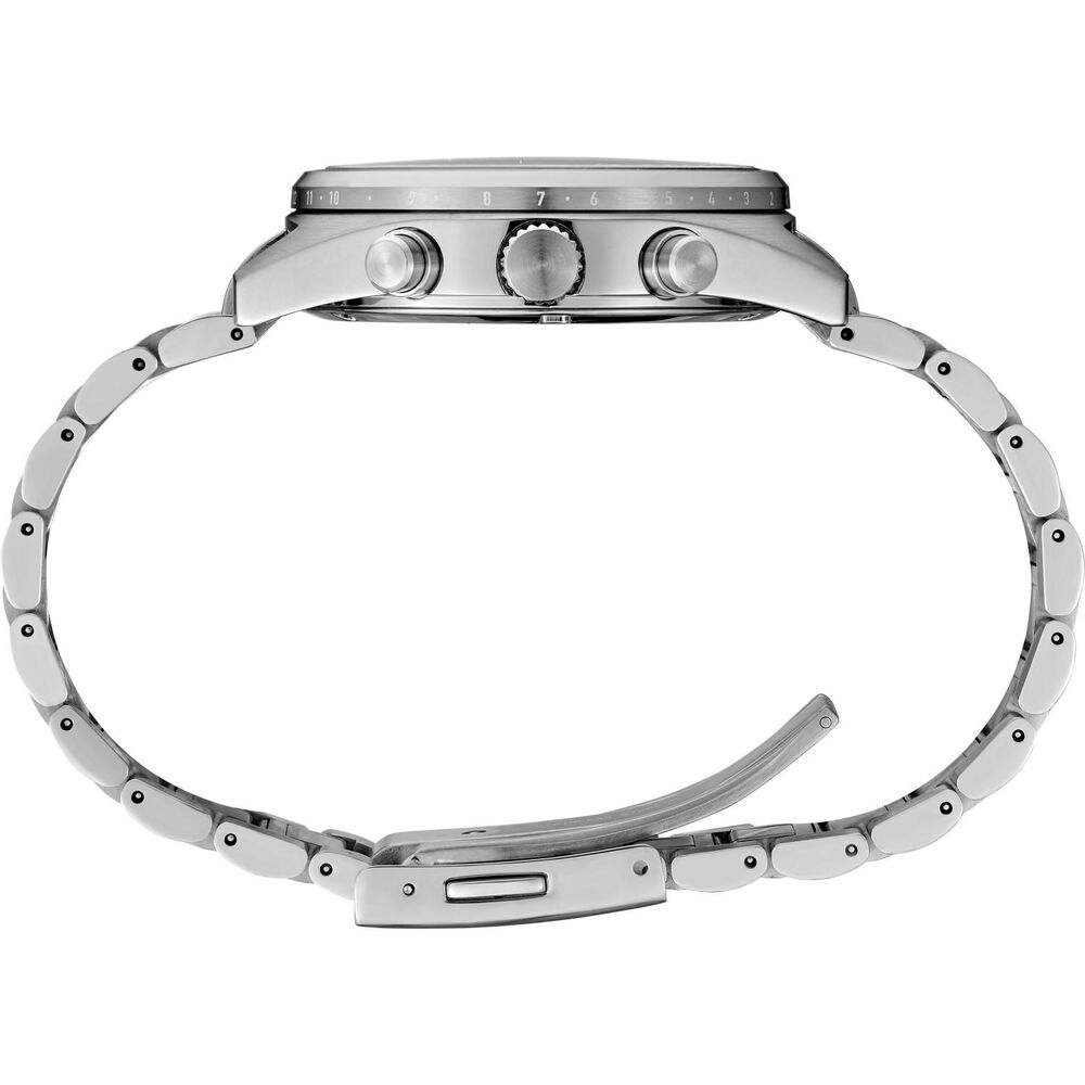Seiko Prospex GPS Solar Chronograph Speedtimer 42mm Silver Dial Stainless Steel Bracelet Watch image number 5